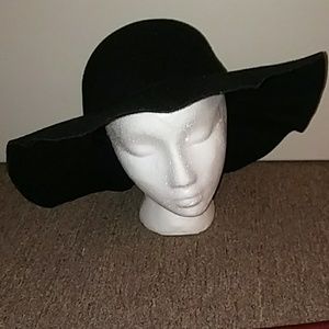 Black Modern Witch Sombrero Hat